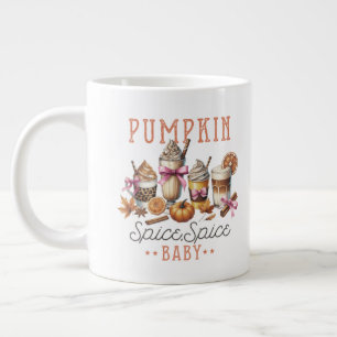 Grande Tasse personnaliser citrouille épice bébéSpécialité Mug