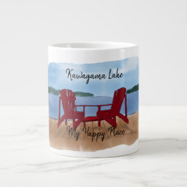 Grande Tasse Personnaliser Mon Endroit Heureux
