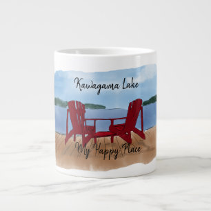 Grande Tasse Personnaliser Mon Endroit Heureux