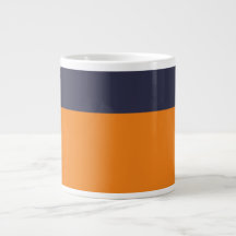 Personnaliser Orange Et Marine Ajouter Un Nom D'Éq