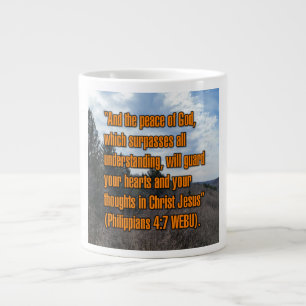 Grande Tasse Philippiens 4:7 WEBU Mug