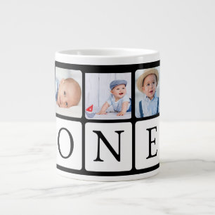 Grande Tasse Photo Anniversaire Mug