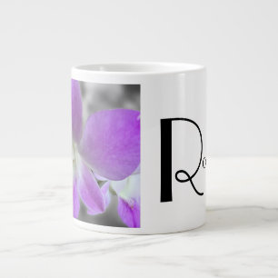 Grande Tasse Photo et nom personnalisés