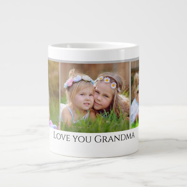 Grande Tasse Photo Mug for Grandma (Devant)