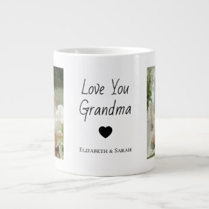 Grande Tasse Photos personnalisées & "Aimez-vous grand-mère
