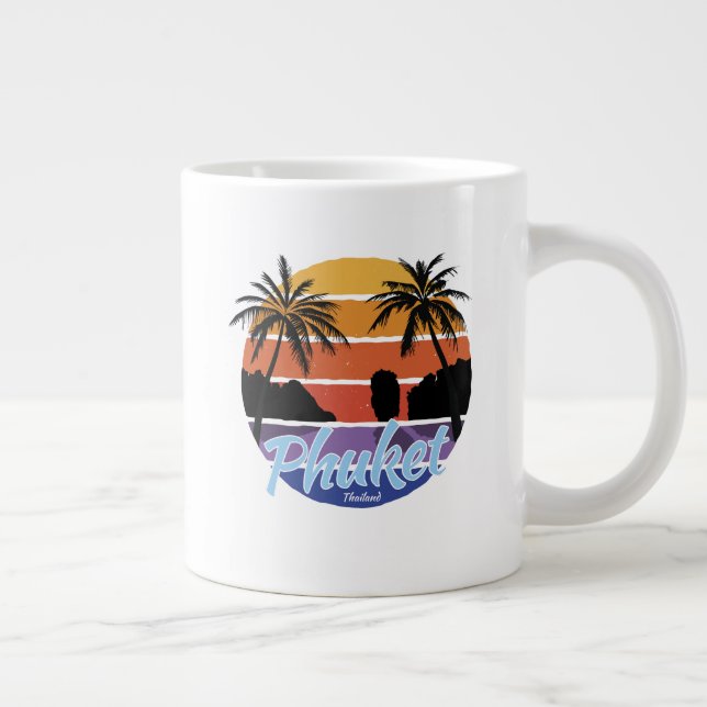 Grande Tasse Phuket Mugs, Phuket Thaïlande (Droite)