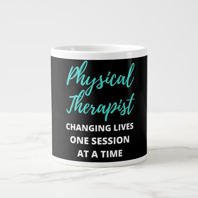 Grande Tasse Physothérapie Changer la vie Une séance (Devant)