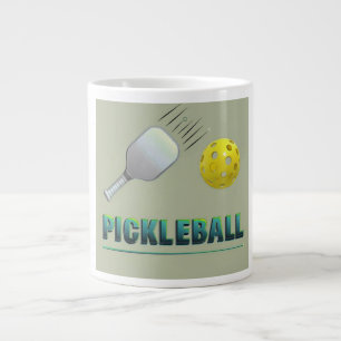 Grande Tasse Pickleball Player - Cool Paddle Art