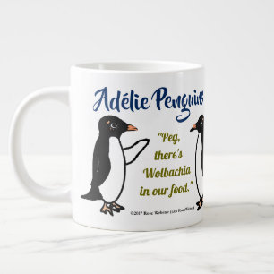 Grande Tasse Pingouins Adélie 20 oz. mug par RoseWrites
