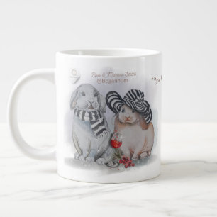 Grande Tasse "Pipa & Marlow" Impression Boganhues
