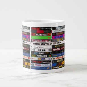 Grande Tasse Planche à roulettes VHS Vidéo Art -Spécialité Mug