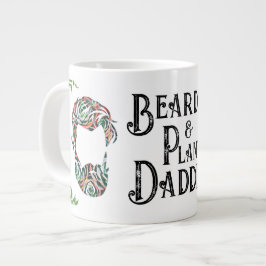 Grande Tasse Plant Daddy and Beards Jumbo Mug