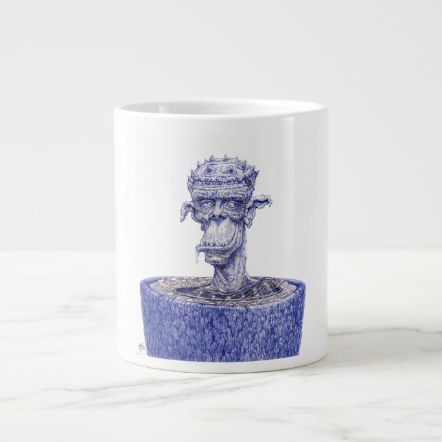 Grande Tasse plante monstre (Devant)