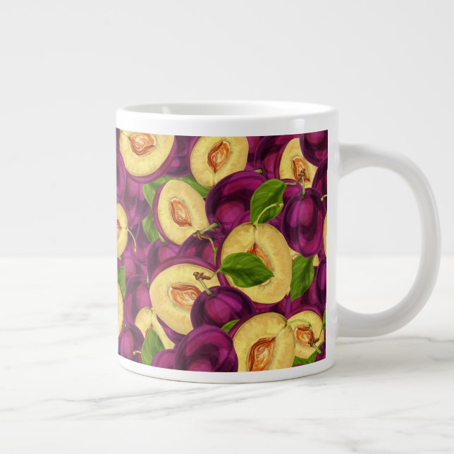 Grande Tasse Plantes aquarelles (Droite)