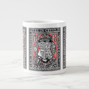 Grande Tasse Plaque Queen Victoria au château de Windsor