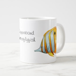 Grande Tasse Plomb de langoustine à bande de cuivre