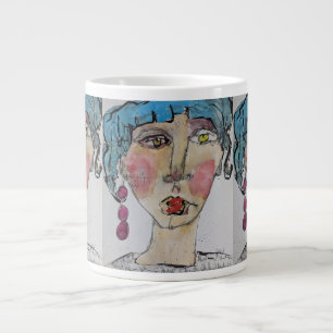 Grande Tasse Poing Blue Jumbo Mug