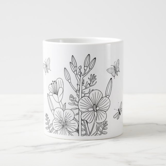 Grande Tasse Pois de perdrix - Chamaecrista fasciculata - Autoc (Devant)