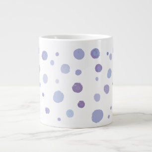 Grande Tasse pois peints à la main