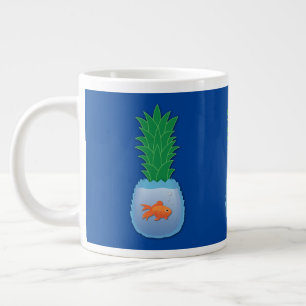 Grande Tasse Poisson d'ananas Géant Café Mug