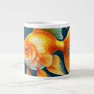 Grande Tasse Poisson d'or sous-marin