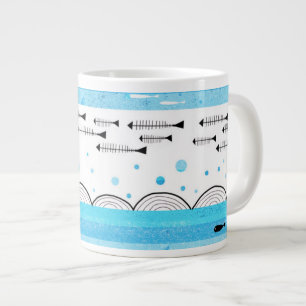 Grande Tasse Poissons en mer