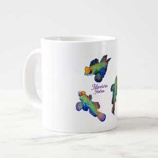 Grande Tasse Poissons mandarins