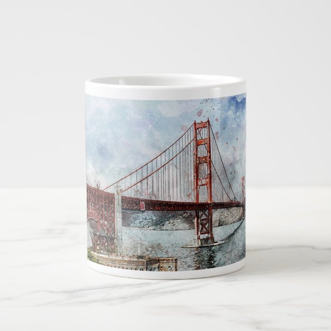 Grande Tasse Pont Golden Gate (Devant)