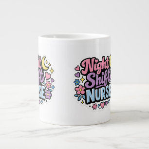 Grande Tasse Porte-clés infirmière de nuit Cadeau d'infirmièr