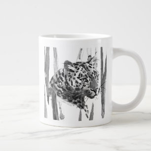 Grande Tasse Portrait de Cheetah