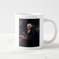 Portrait de pouce, Benjamin Franklin Père fondateu