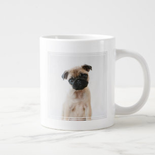 Grande Tasse Portrait du Carlin pour bébés