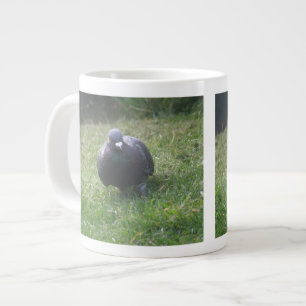 Grande Tasse Poster de la Mug Pigeon