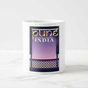 Grande Tasse Poster de vacances Pune, Maharashtra Inde
