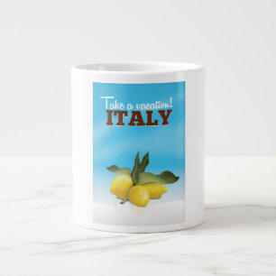 Grande Tasse poster de voyage italien vintage