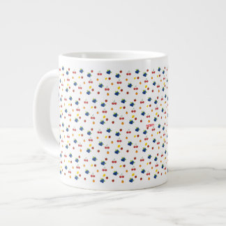 Grande Tasse Pot à bonbons à motif de cerises et de baies Kawai