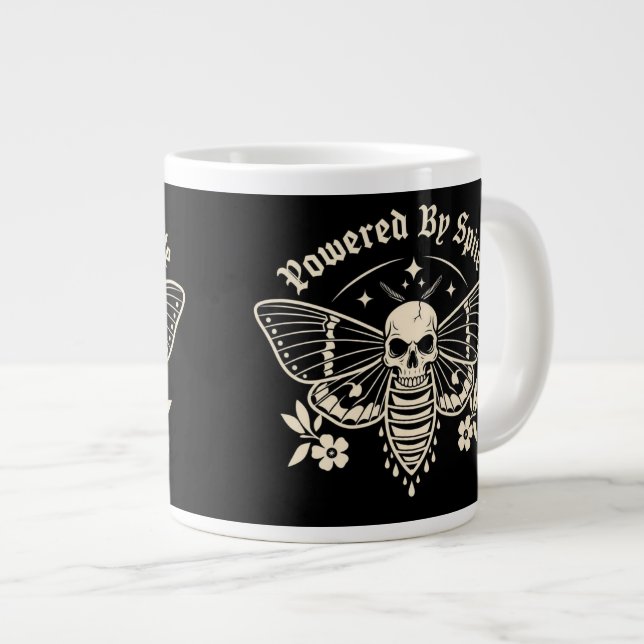 Grande Tasse " Powered By Spite " Coffee Mug (Devant droit)