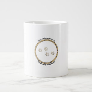 Grande Tasse Prenez seulement des souvenirs, laissez seulement 