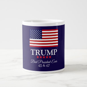 GRANDE TASSE PRÉSIDENT DONALD TRUMP MEILLEUR PRÉSIDENT JAMAIS
