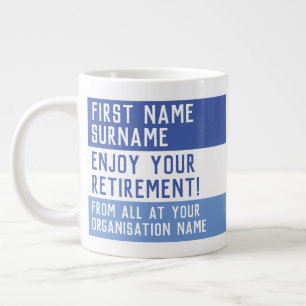 Grande Tasse Profitez de votre retraite -