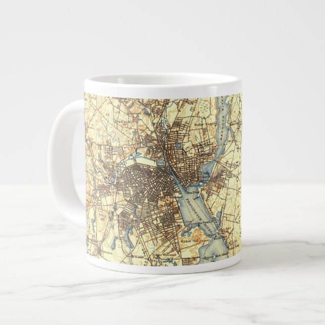 Grande Tasse Providence 1887 Café Mug (Devant gauche)
