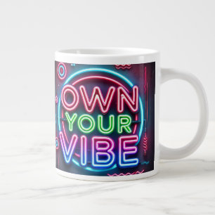 Grande Tasse Prown Your Vibe - Neon Jumbo Mug