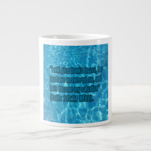 Grande Tasse Psaume 118:21 WEBU Mug