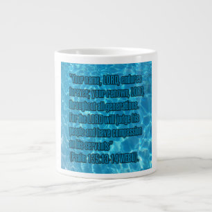 Grande Tasse Psaume 135:13-14 WEBU Mug