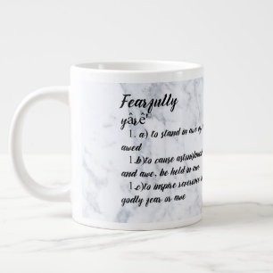 Grande Tasse Psaume 139 Mug