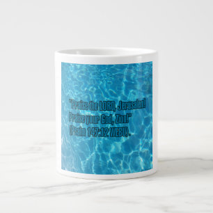 Grande Tasse Psaume 147:12 WEBU Mug