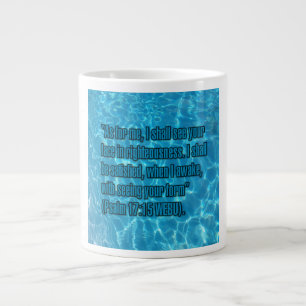 Grande Tasse Psaume 17:15 WEBU Mug