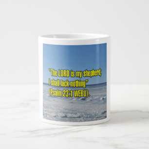 Grande Tasse Psaume 23:1 WEBU Mug