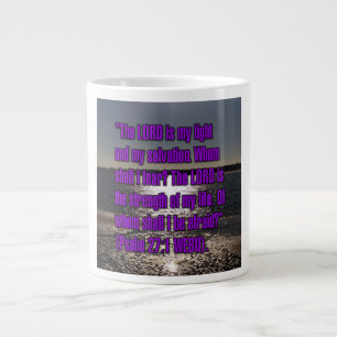 Grande Tasse Psaume 27:1 WEBU Mug