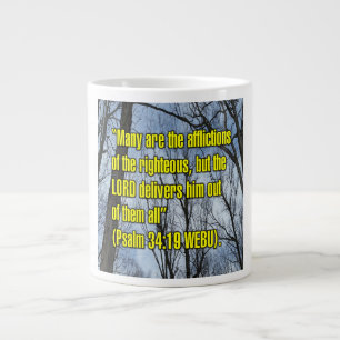 Grande Tasse Psaume 34:19 WEBU Mug